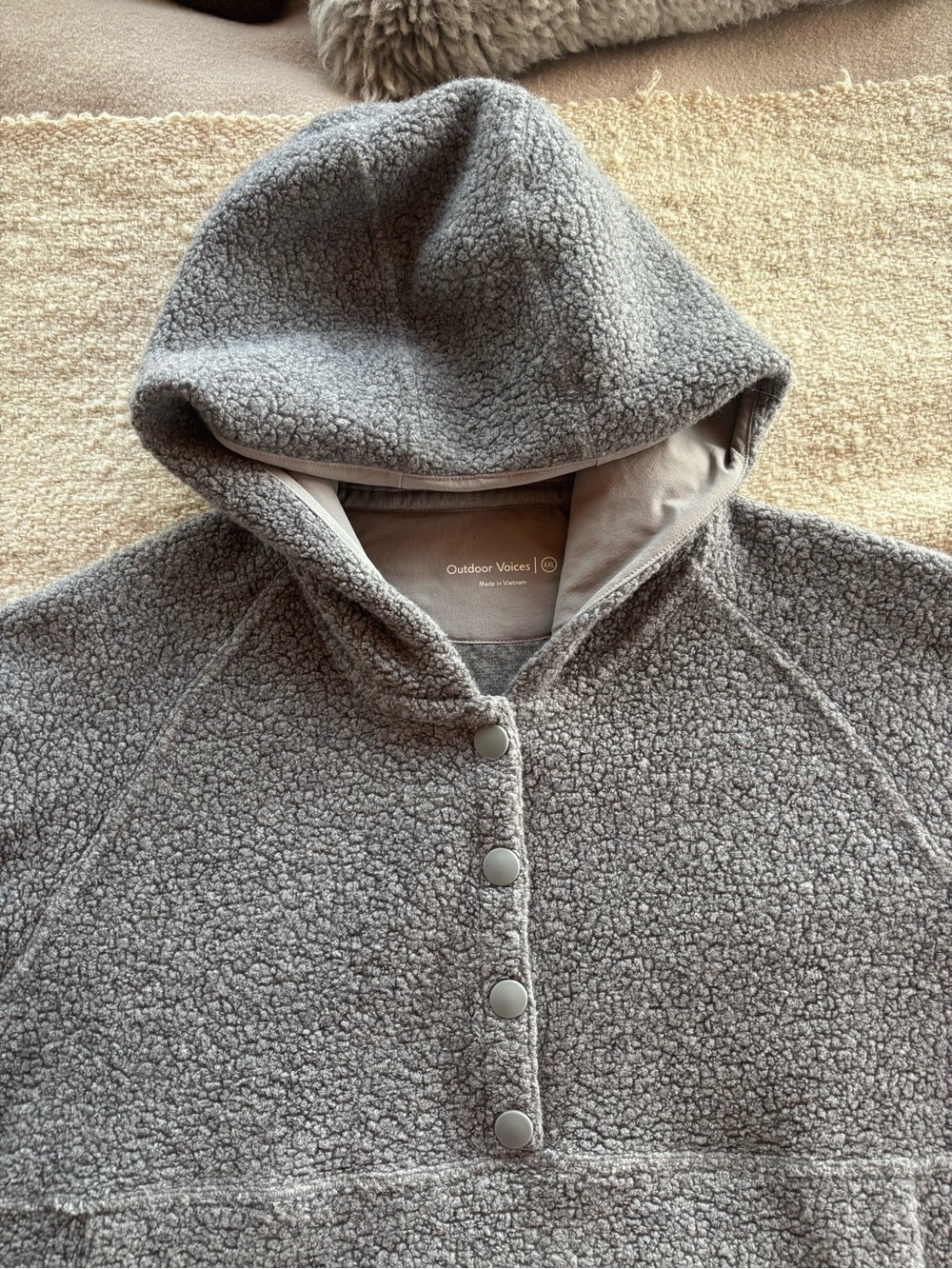 Outdoor Voices Wool Mega Fleece Hoodie - Picture 3 of 9